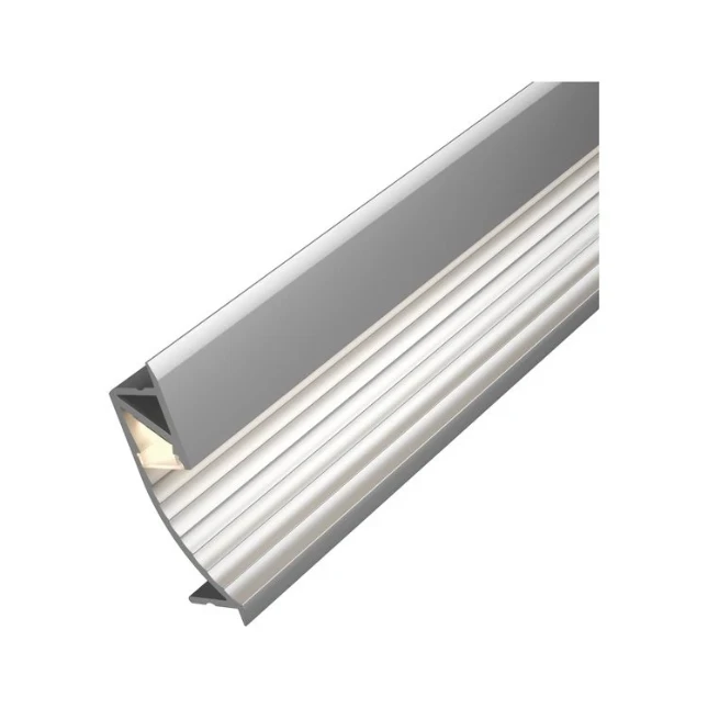 Paulmann LED-strip profiel Cup 100cm diffusor aluminium/satijn