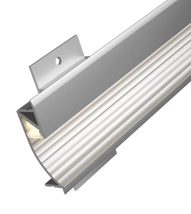 Paulmann LED-strip profiel Cup 200cm diffusor aluminium/satijn