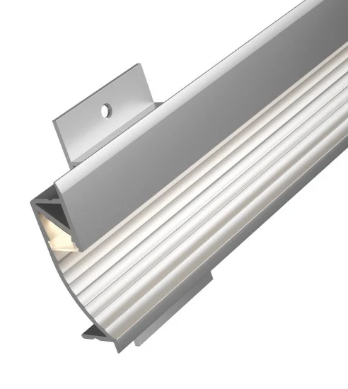 Paulmann LED-strip profiel Cup 200cm diffusor aluminium/satijn