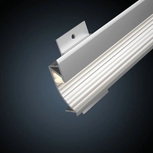 Paulmann LED-strip profiel Cup 200cm diffusor aluminium/satijn