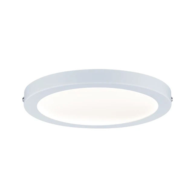 Paulmann LED opbouwpaneel rond Atria Mat wit
