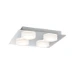 Paulmann LED-plafondlamp Doradus 250x250mm 4x5W 3000K chroom