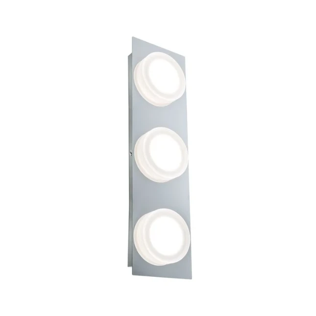 Paulmann LED-plafondlamp Doradus 350mm 3x4,7W 3000K chroom