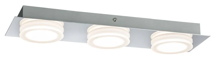 Paulmann LED-plafondlamp Doradus 350mm 3x4,7W 3000K chroom