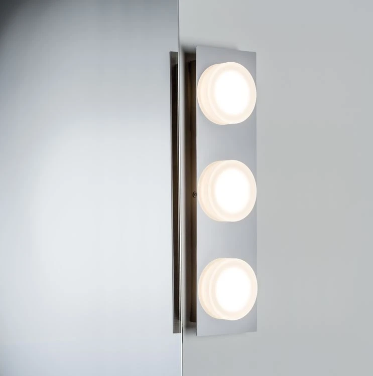 Paulmann LED-plafondlamp Doradus 350mm 3x4,7W 3000K chroom