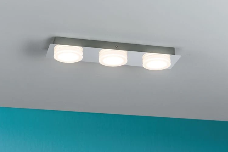 Paulmann LED-plafondlamp Doradus 350mm 3x4,7W 3000K chroom