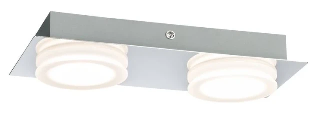 Paulmann LED-plafondlamp Doradus 2x4,7W 3000K chroom