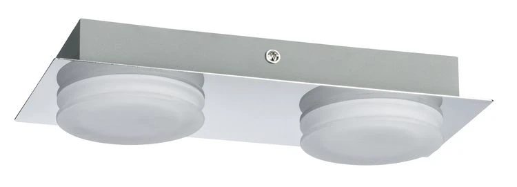 Paulmann LED-plafondlamp Doradus 2x4,7W 3000K chroom