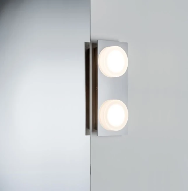 Paulmann LED-plafondlamp Doradus 2x4,7W 3000K chroom