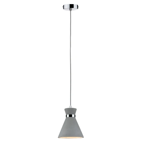 Paulmann Hanglamp Verve IP44 20W E27 grijs/chroom