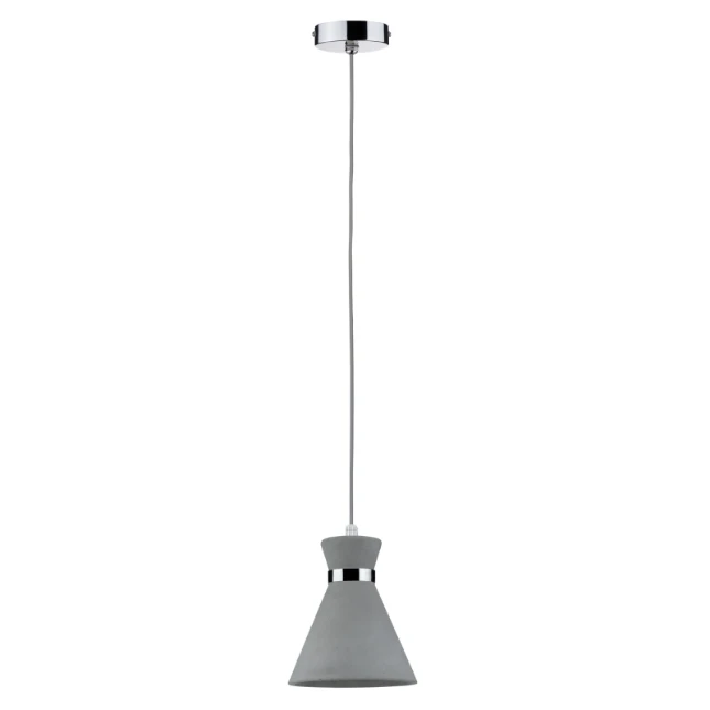 Paulmann Hanglamp Verve IP44 20W E27 grijs/chroom