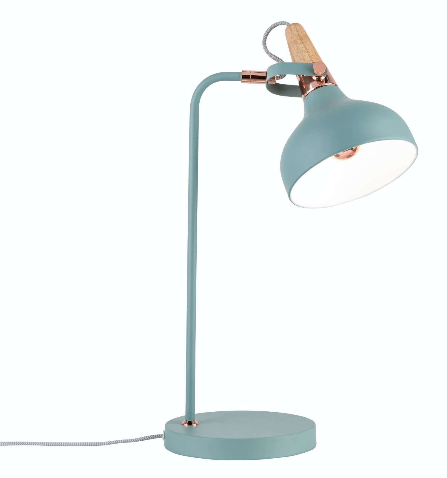 Paulmann Neordic LED-tafellamp Juna 20W E14 mint/koper