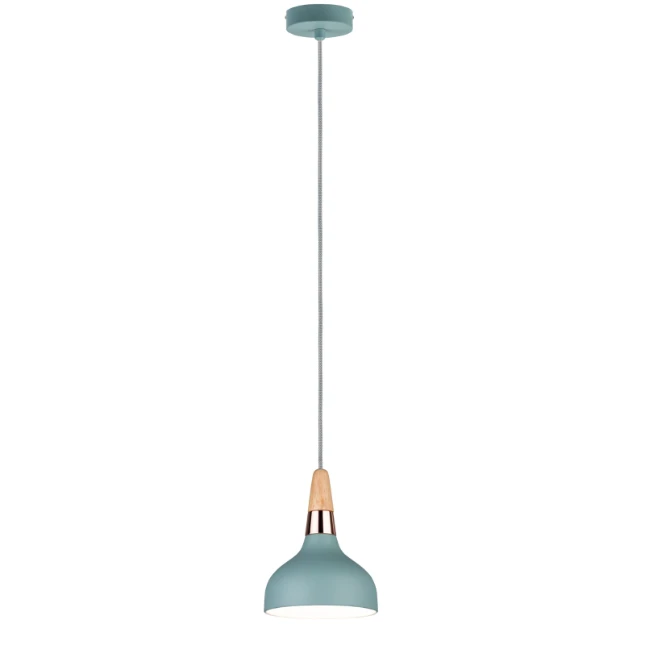 Paulmann Neordic Hanglamp Juna O16cm 20W E14 mint/koper