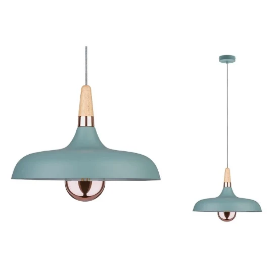 Paulmann Neordic Hanglamp Juna O34cm 20W E27 mint/koper