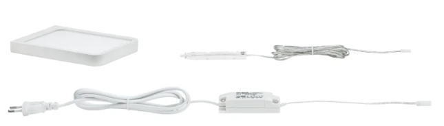 Paulmann Meubelopbouwlamp LED Vane vierkant 1 st