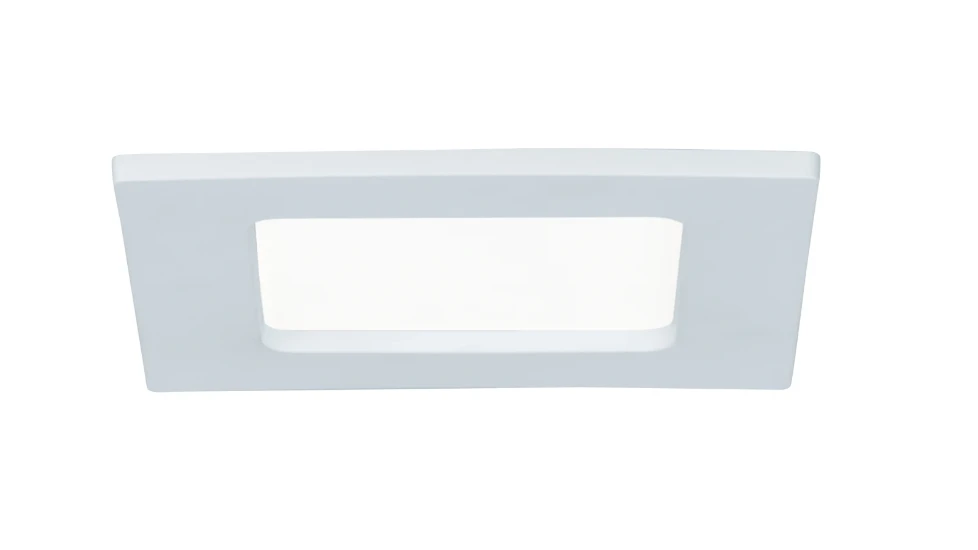 Paulmann LED-inbouwpaneel vierkant 115mm 6W 4000K wit