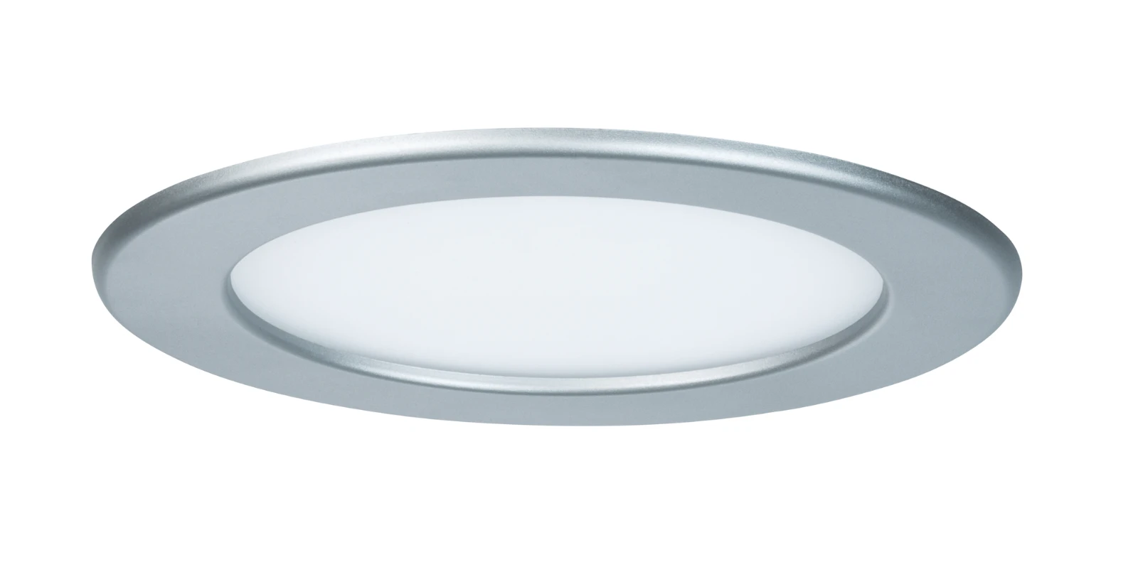 Paulmann LED-inbouwpaneel  rond 12W 2700 K chroom mat