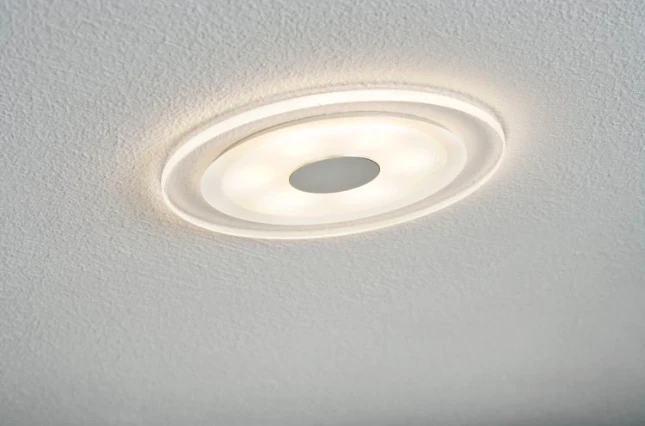 Paulmann LED-inbouwlamp Whirl 6W aluminium/satijn (set van 3)