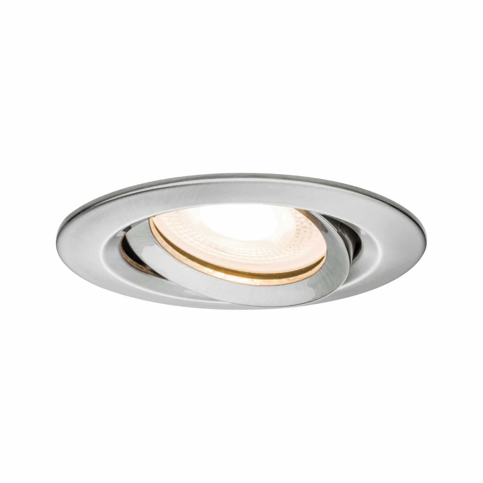 Paulmann LED-inbouwlamp Nova Plus 7W IP65 GU10 staal O93mm 1-spot