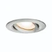 Paulmann LED-inbouwlamp Nova Plus 7W IP65 GU10 staal O93mm 1-spot