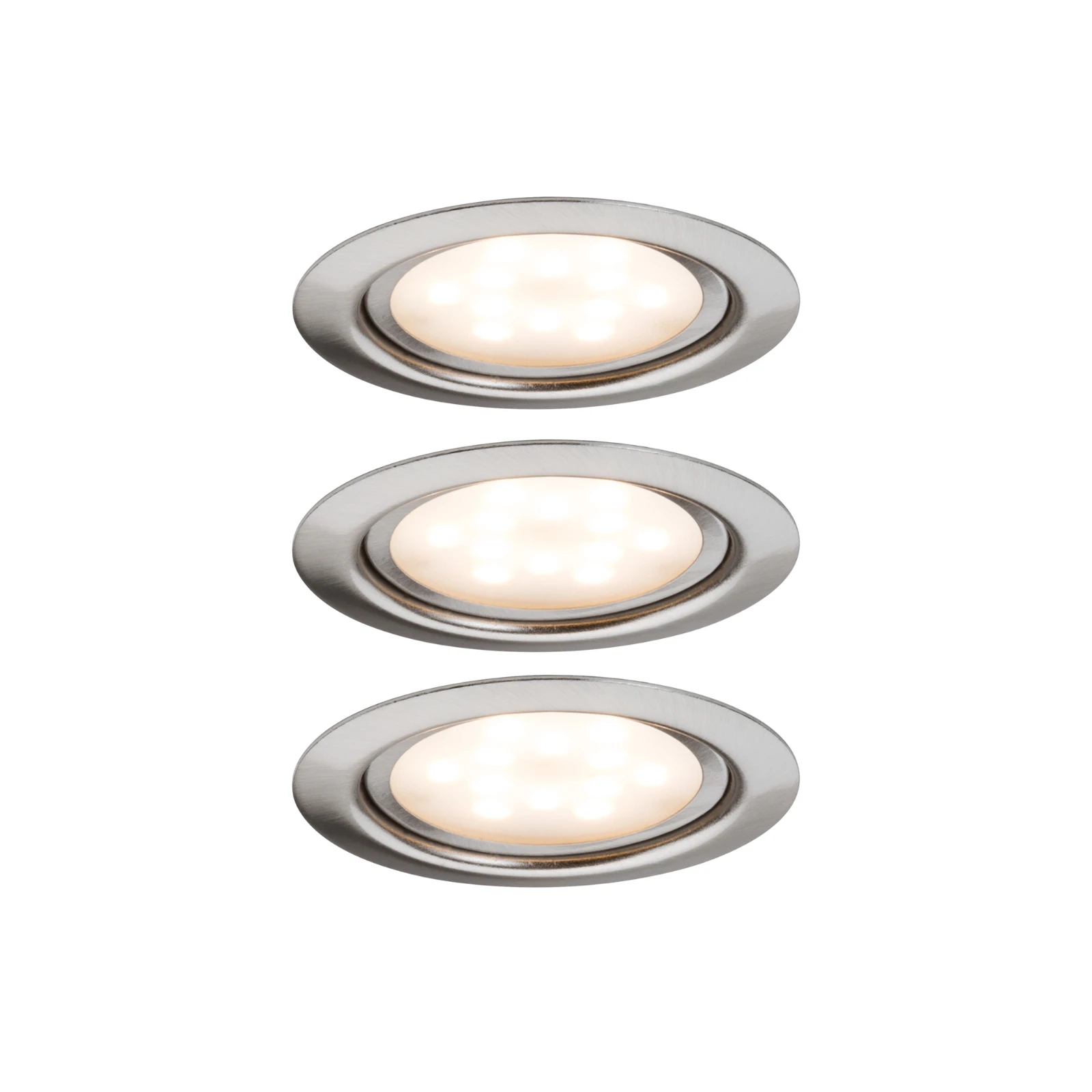 Paulmann Meubel inbouwspot Micro Line LED 4,5W chroom O65mm (set van 3)