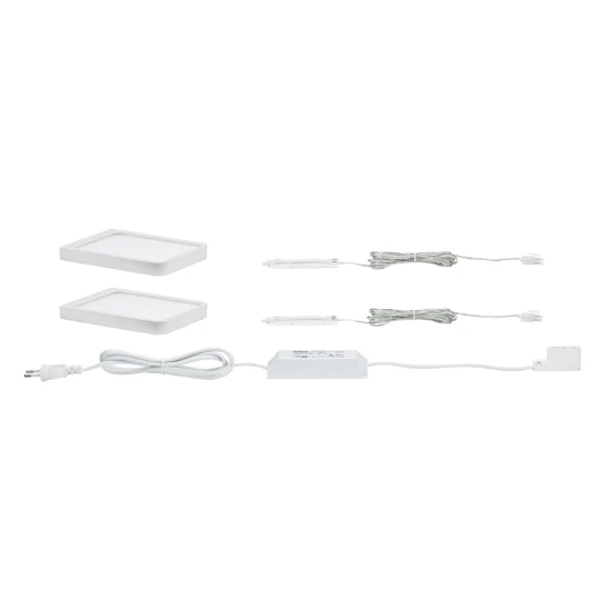 Paulmann LED-onderkastverlichting Vane vierkant (2 stuks)