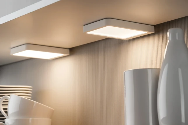 Paulmann LED-onderkastverlichting Vane vierkant (2 stuks)