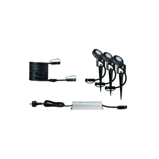 Paulmann Outd P & Sting set IP67 3000K 3x6W dim