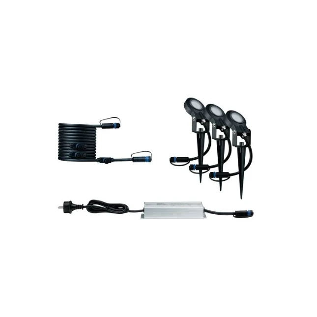 Paulmann Outd P & Sting set IP67 3000K 3x6W dim
