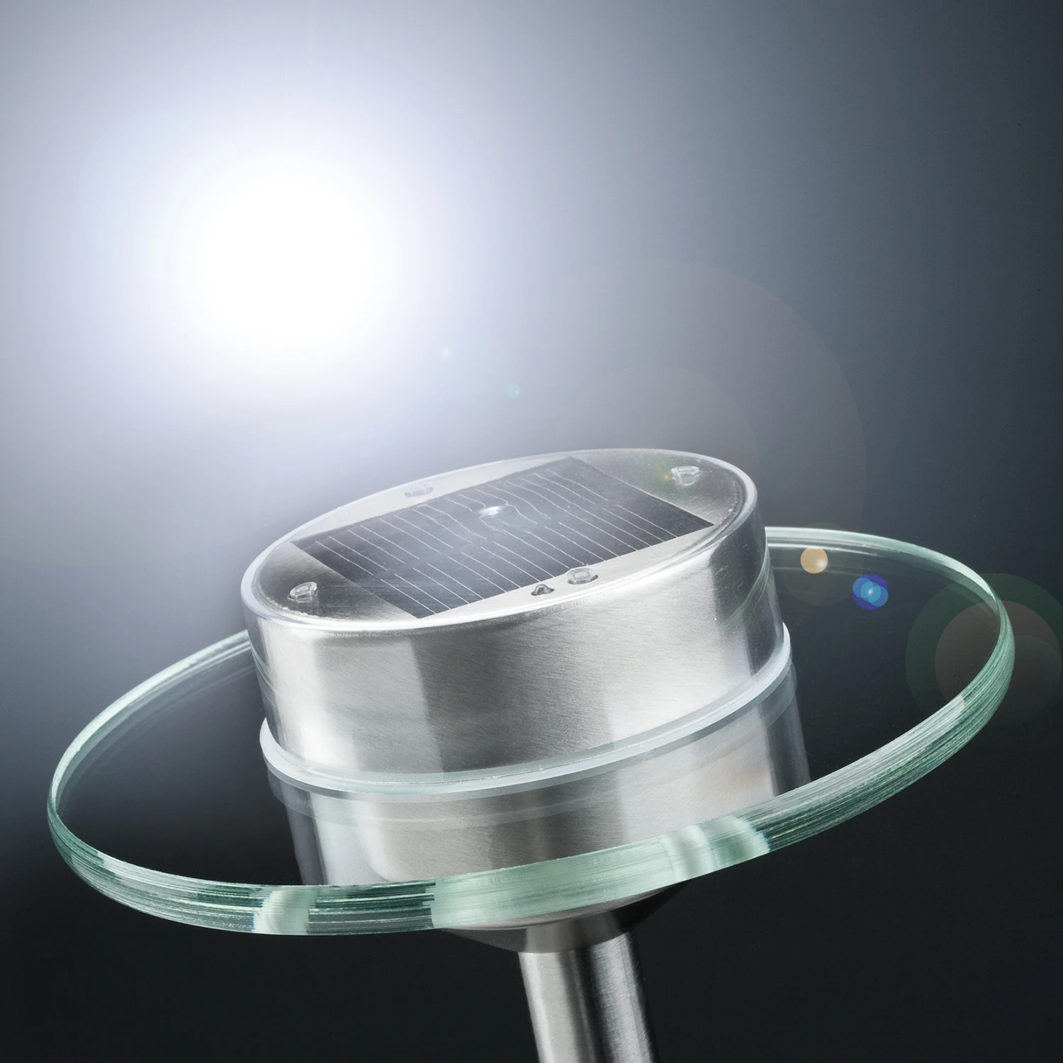 Paulmann Outdoor LED-tuinspies Ufo IP44 0,2W 3000K edelstaal