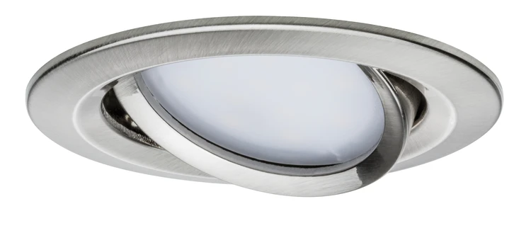 Paulmann LED-inbouwlamp Nova Plus Basisset O84mm 6W staal 3-spots