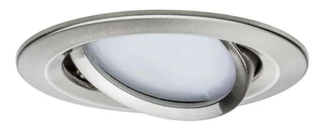 Paulmann LED-inbouwlamp Nova Plus Basisset O84mm 6W staal 3-spots