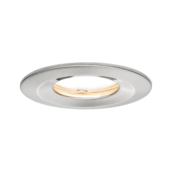 Paulmann LED-inbouwlamp Nova Plus dim stijf IP65 6W staal - 1-spot