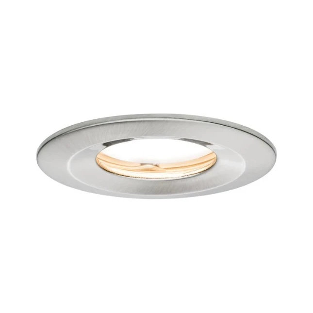 Paulmann LED-inbouwlamp Nova Plus dim stijf IP65 6W staal - 1-spot