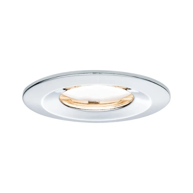 Paulmann LED-inbouwlamp Nova Plus dim stijf IP65 6W chroom - 1-spot