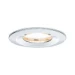 Paulmann LED-inbouwlamp Nova Plus dim stijf IP65 6W chroom - 1-spot