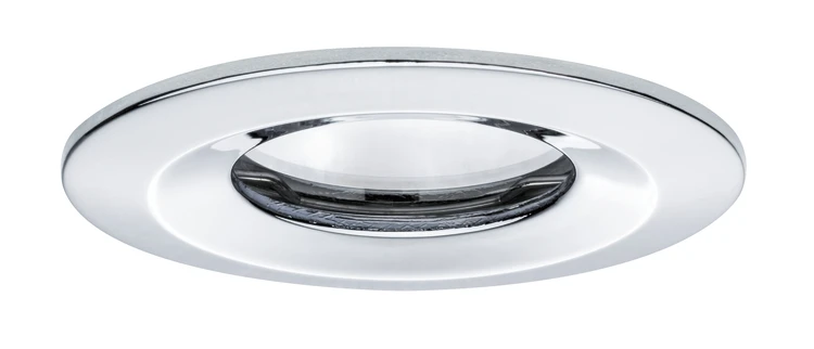 Paulmann LED-inbouwlamp Nova Plus dim stijf IP65 6W chroom - 1-spot