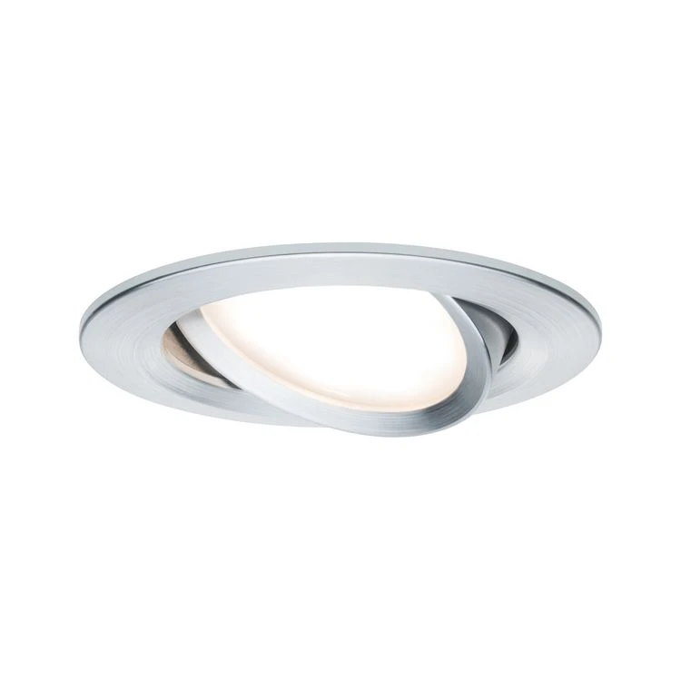 Paulmann LED-inbouwspot 6,8W 2700K 5O1mm aluminium 1-spot