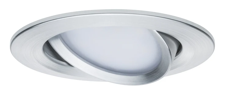 Paulmann LED-inbouwspot 6,8W 2700K 5O1mm aluminium 1-spot