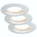 Paulmann LED Coin 3x7W dimbaar, wit mat, O79mm