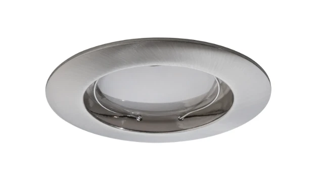 Paulmann LED Coin 3x7W dimbaar, geb. staal, O79mm