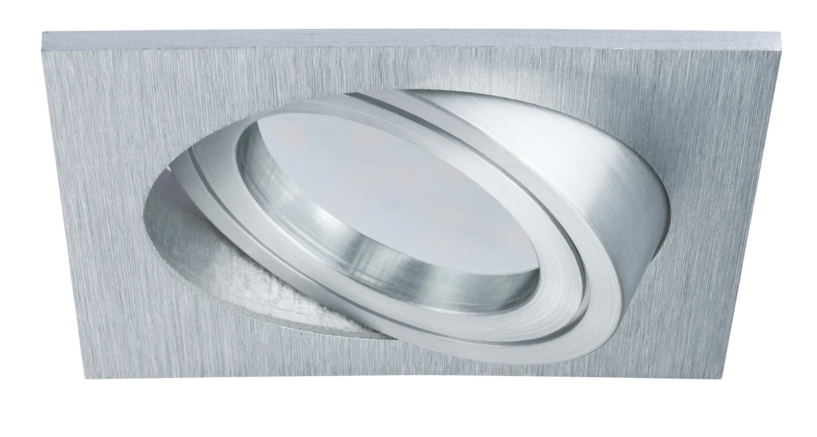 Paulmann LED Coin 3x7W dimb./zwenkb., alu, 90x90mm