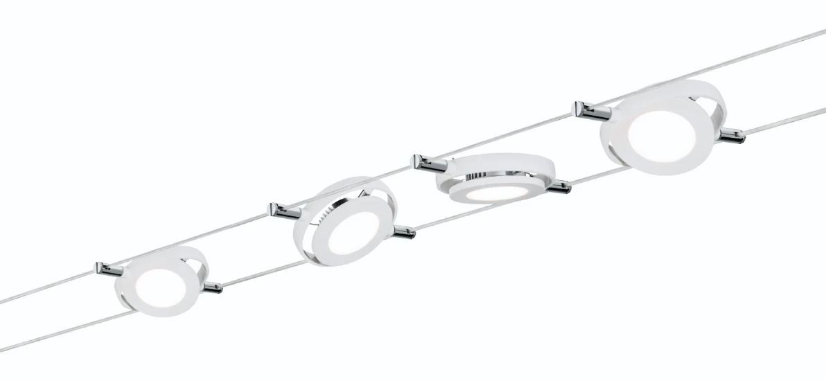 Paulmann Wire Systems DC LED Set RoundMac 4x4W