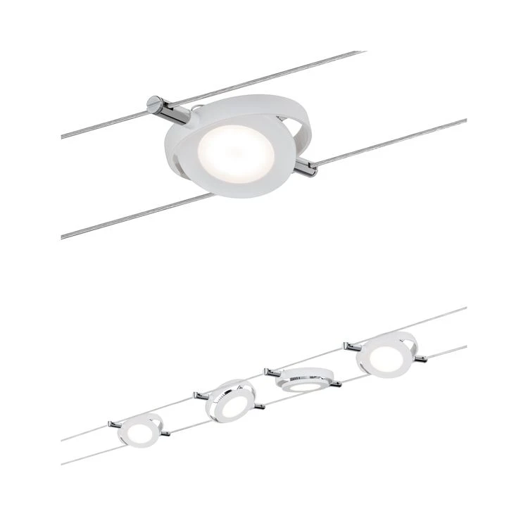 Paulmann Wire Systems DC LED Set RoundMac 4x4W