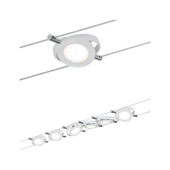 Paulmann Wire Systems DC LED Set RoundMac 6x4W