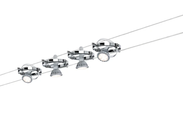 Paulmann WS Cardan max. 4x10 W GU5,3 chroom mat/ch