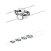 Paulmann WS Cardan max. 4x10 W GU5,3 chroom mat/ch