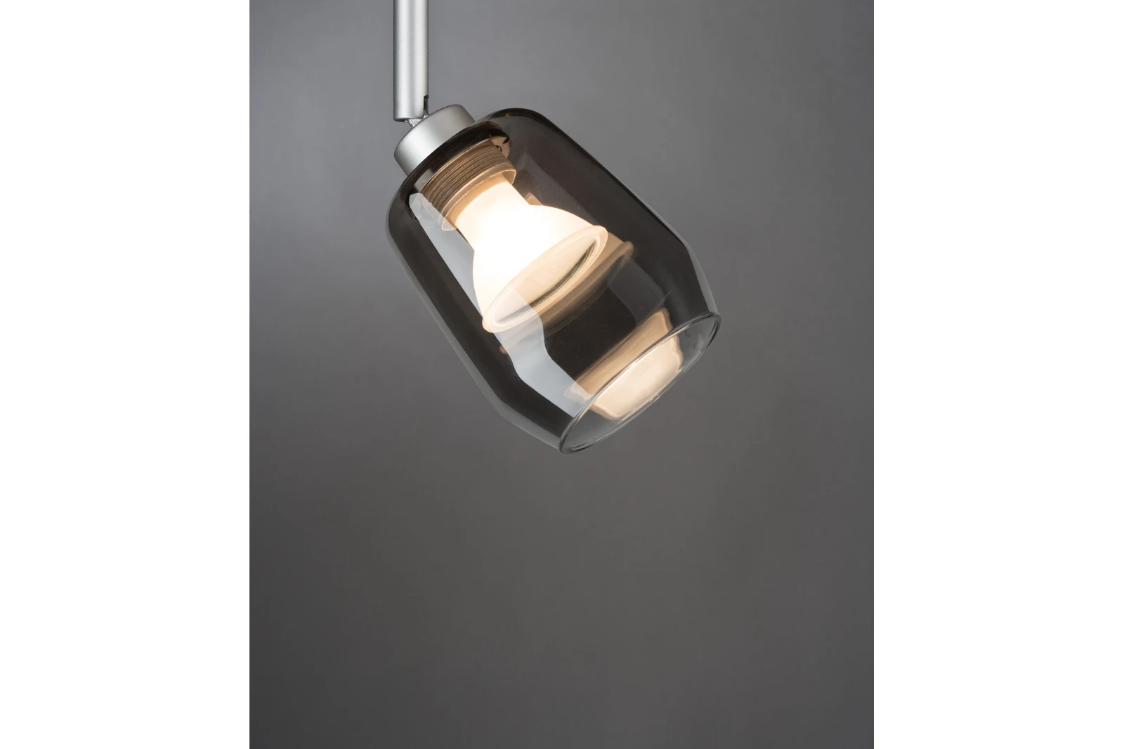 Paulmann URail DecoSystems Lampenkap Vento rookglas