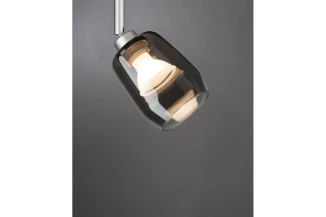 Paulmann URail DecoSystems Lampenkap Vento rookglas