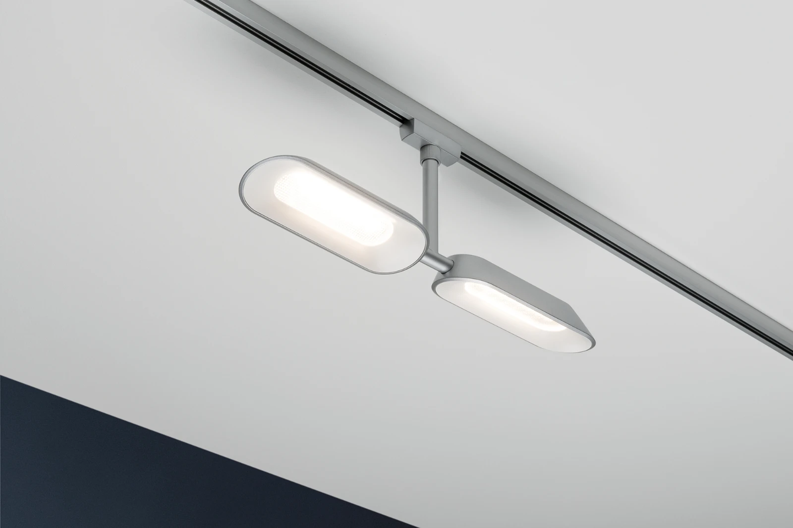 Paulmann URail LED-spot Dipper 2x8W 2700K dimbaar chroom mat